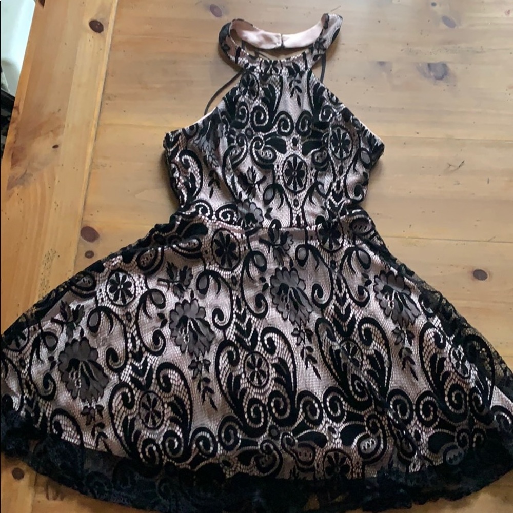 B. Darlin dress pink and black